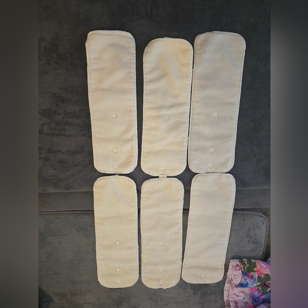 BumGenius White Cloth Diaper Inserts